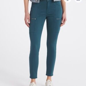 Teal Skinny Pants